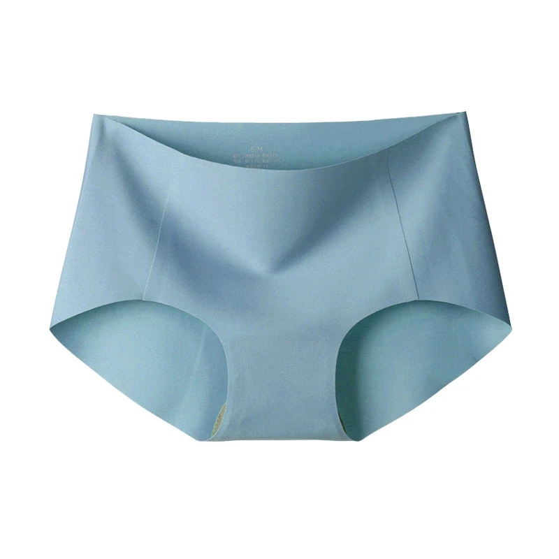 Women's Invisible Panty Stretch Underwear Seamless Hipster Brief 7A Anti-bacterial Ice Silk Thin Ladies Modal Teenage Panties-RANBAO