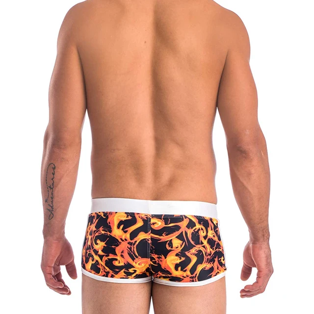 Top Sale New Style Panties Big Size Boy Underpants Gay Modal Male Boxer Sexy Mens Underwear-RANBAO