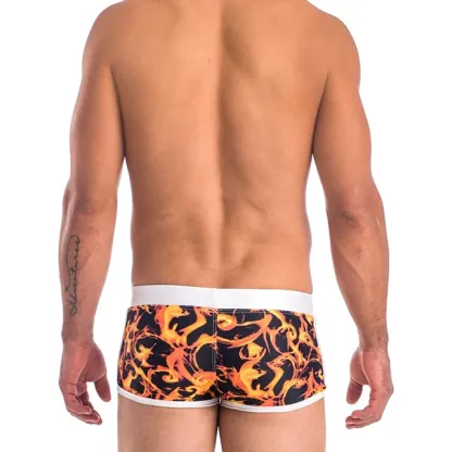 Top Sale New Style Panties Big Size Boy Underpants Gay Modal Male Boxer Sexy Mens Underwear-RANBAO