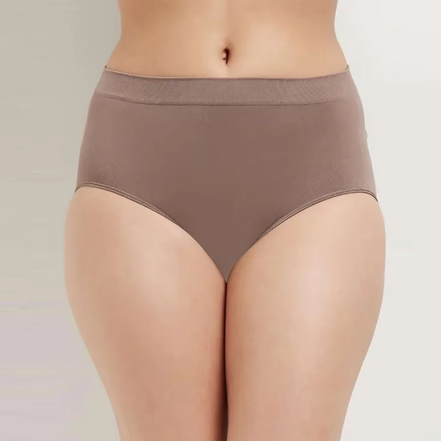 Mid-waist Ladies Sexy Satin Underwear Women Sexy Briefs Seamless Lace Panties Women's Panties Woman Underwear-RANBAO