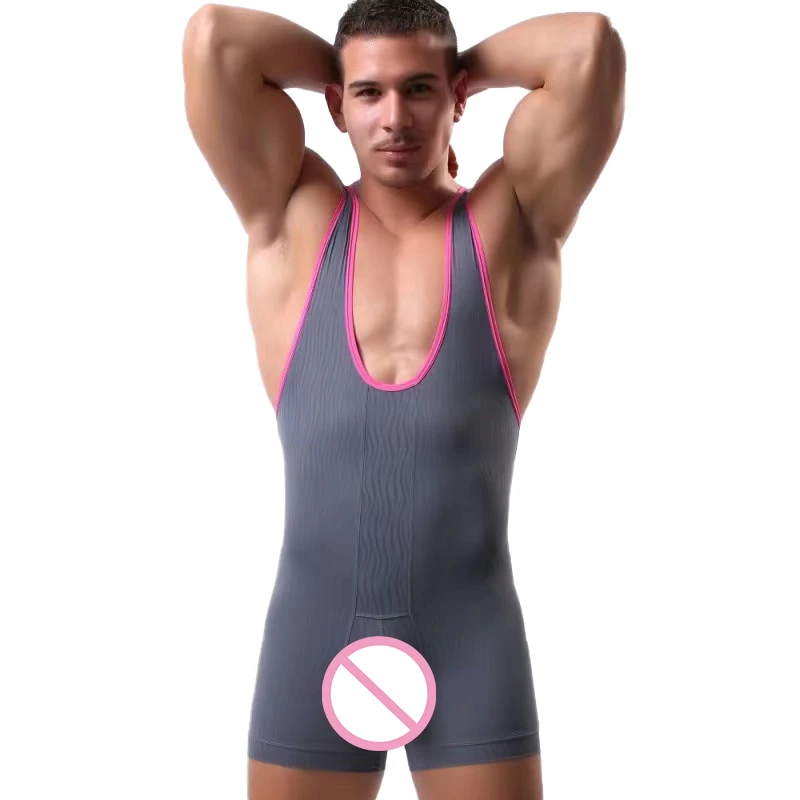 Newest Design Bodysuits Elegant Gay Sexy Bodysuits Date Night Cotton Erotic Bodysuits Lingerie-RANBAO