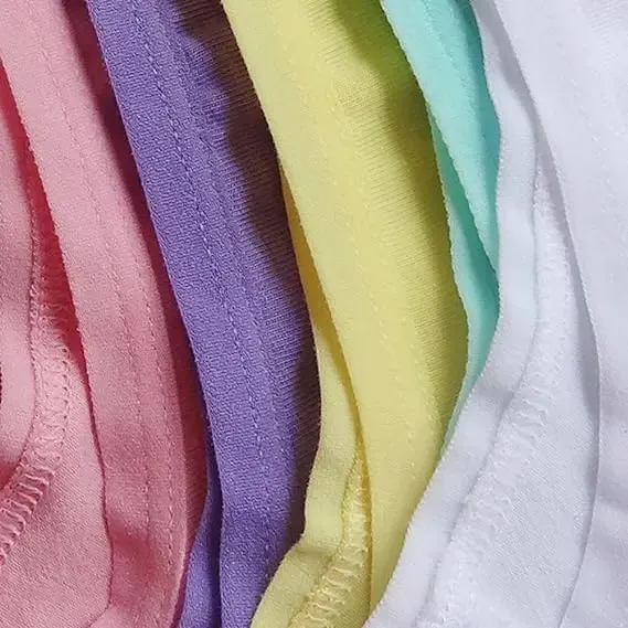 Color Stripes Panties Multi-Pack Breathable G-string Underwear Women Cotton Thong for Ladies-RANBAO