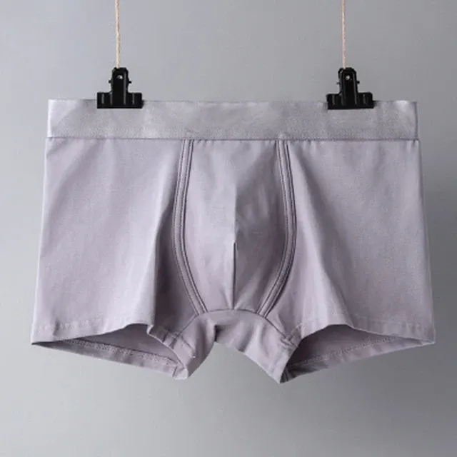 Best Seller Classic Solid Penis Boxer Underwear for Men Moisture Wicking Men'S Inner Wear Boxers-RANBAO