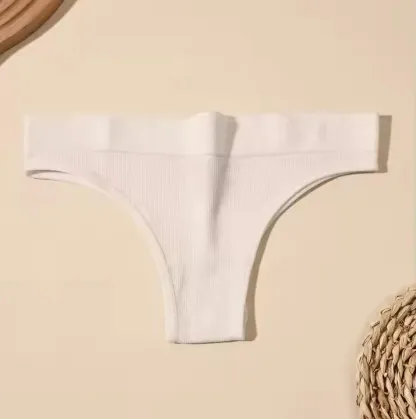 High Quality Breathable Women's Panties Sexy Solid Color Triangle Female Briefs Ladies' Adult Underwear Comfortable-RANBAO