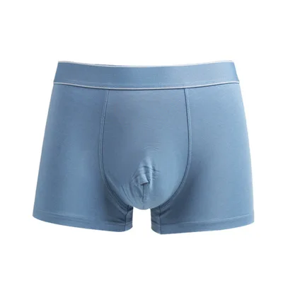 Custom Logo Vibrating Ultra Soft Slim Fashion Underwear Breathable Multi-Color Pants Good Quality Sports Big Men's Boxer Briefs-RANBAO