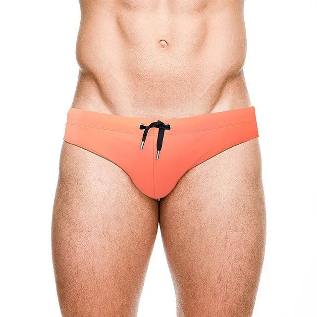 Ranbao Swimwear Brief Custom Sexy Bathing Suit Swimming Costume for Mens Male Men's Gay Swimsuit Sheer Clothes Swim Briefs Men-RANBAO
