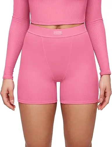 Customized Stretch Cotton Underwear High Waisted Panty Women's Boxer Boy Shorts Briefs-RANBAO