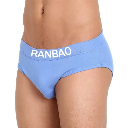 Comfort Thick High Quality Cotton Briefs Fashion Men Style Custom Men's Underwear-RANBAO