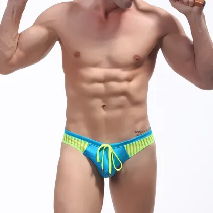 Fashion Surfing Bathing Quality Assured Beach Wear Sports Sexy Swimwear Unique Men's Swimming Briefs-RANBAO