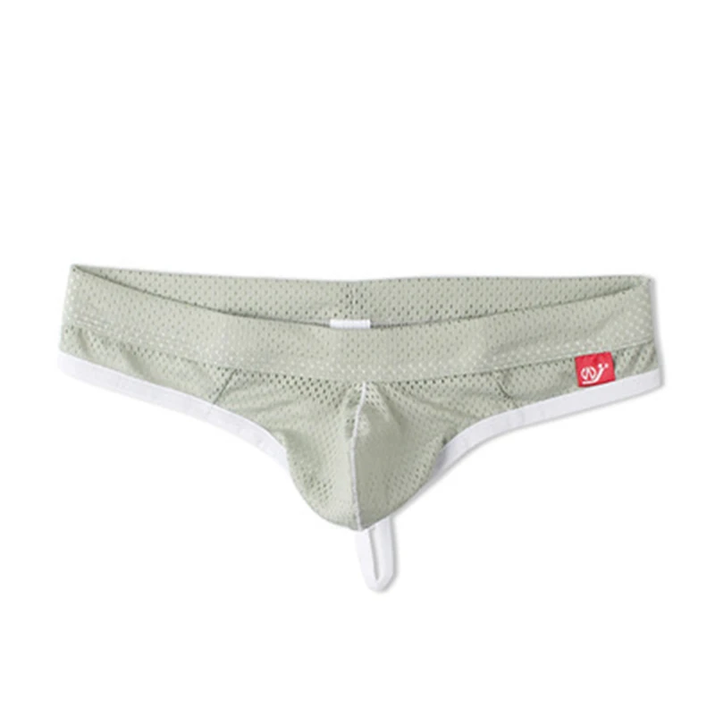 Mesh Low Rise Hot Selling New Trend Mens Jockstrap G-String Thongs Men'S Underwear Briefs-RANBAO