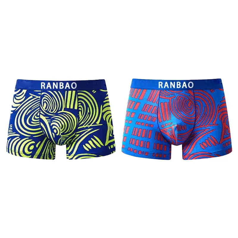 China Manufacturer Boxers 100% Coton Open Boxer-RANBAO