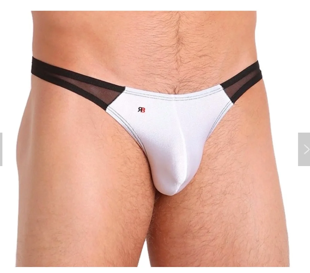 Silk Soft Sexy Briefs Man Mesh Panties Briefs With Various Color for Gay Men'S Transparent Thongs-RANBAO