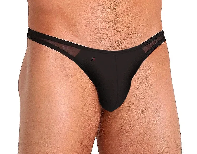 Fashion Men's Transparent Sexy Briefs Man Mesh Sexy Panties for Men Silk High Quality Briefs-RANBAO