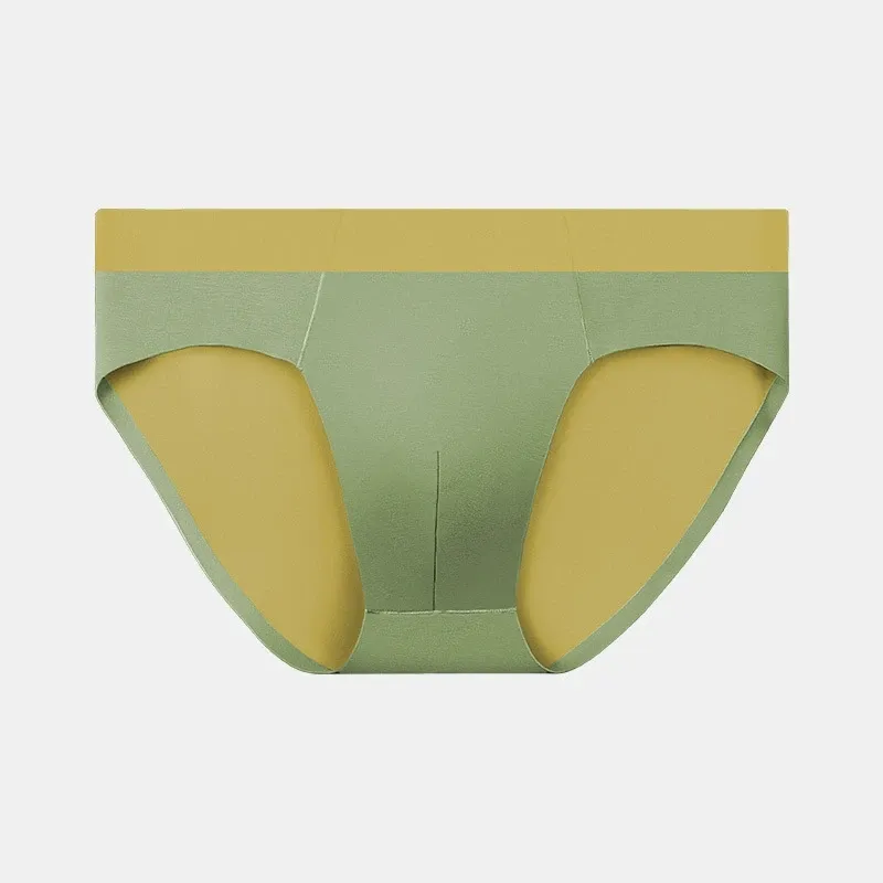 Custom Logo Men's Boxer Briefs High Elasticity Breathable Modal Seamless Thin Trunks 100 Yarns Mid-Rise Underwear Panties-RANBAO