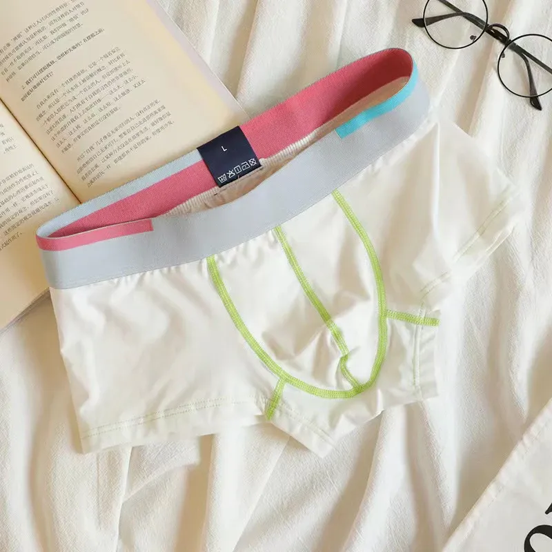 Popular Men Underwear Boxer Mid-rise Cotton Mens Underwear Custom Logo Mens Boxer Briefs-RANBAO