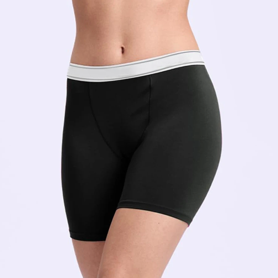 Custom Bamboo Viscose Fiber Soft Stretch Women's Everyday Boxer Briefs and Boyshorts Woven Underwear for Adults-RANBAO