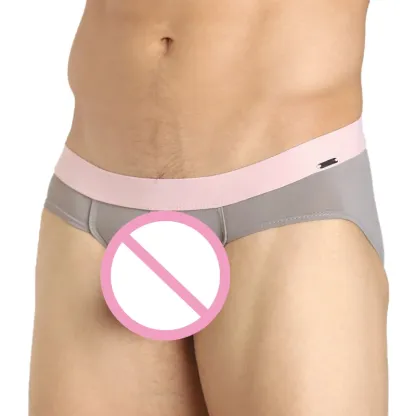 OEM Top Quality Briefs Mens Underwear Plus Size Wholesale Men Underwear Low-rise Sexy Men's Briefs-RANBAO