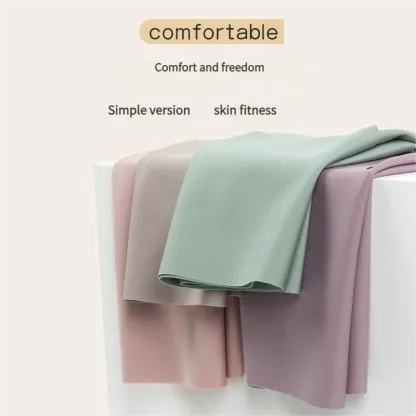 Women's Invisible Panty Stretch Underwear Seamless Hipster Brief 7A Anti-bacterial Ice Silk Thin Ladies Modal Teenage Panties-RANBAO