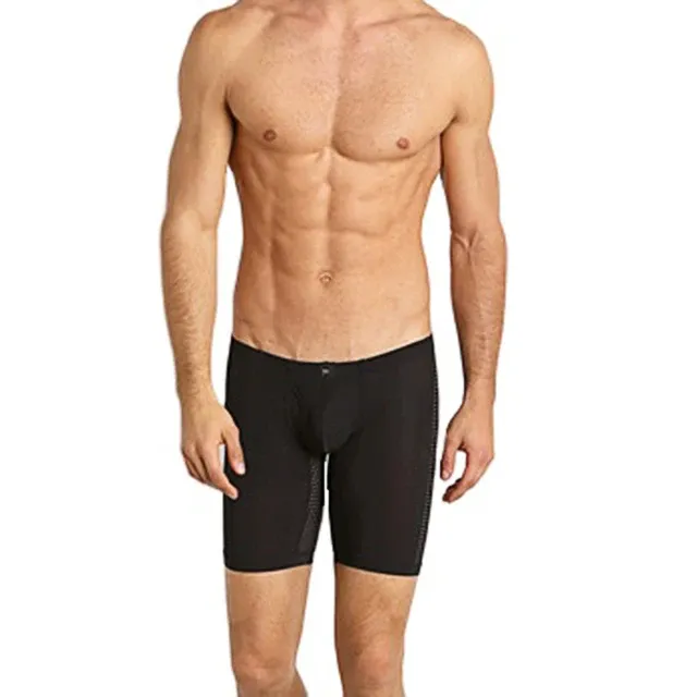 Manufacture Supply Classic Front Open Male Penis Underwear New Arrival Long Leg Design Men'S Briefs & Boxers-RANBAO