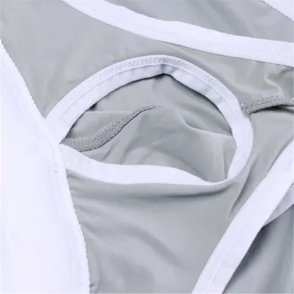 Special New Type Splicing Design Big Bulge Men'S Briefs & Boxers Mature Charming Male Penis Underwear With Pouch-RANBAO