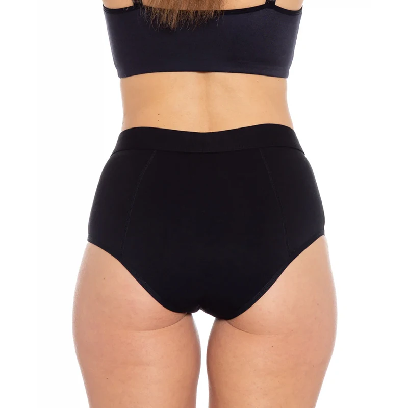 Custom Sustainability Eco-friendly Breathable Women Bamboo Fabric Outer Layer Brief Heavy Hold-RANBAO