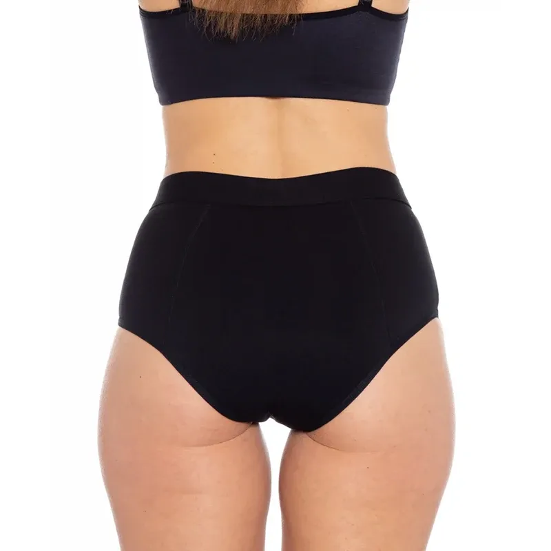 Custom Sustainability Eco-friendly Breathable Women Bamboo Fabric Outer Layer Brief Heavy Hold-RANBAO