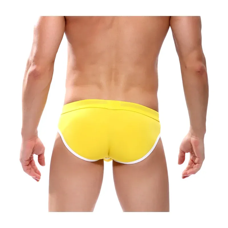 Just Arrivals String Swimsuit for Men Mixed Colors Mens Bikini Premium Men's Low Rise Beach Shorts-RANBAO