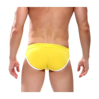 Just Arrivals String Swimsuit for Men Mixed Colors Mens Bikini Premium Men's Low Rise Beach Shorts-RANBAO