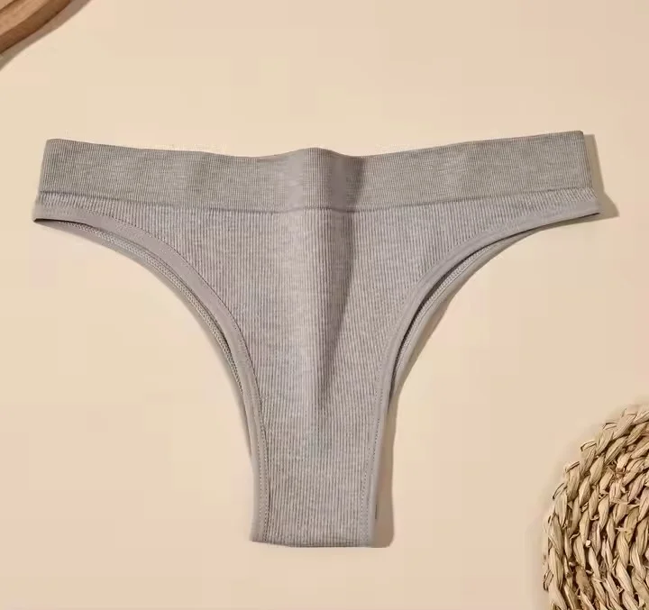 High Quality Breathable Women's Panties Sexy Solid Color Triangle Female Briefs Ladies' Adult Underwear Comfortable-RANBAO