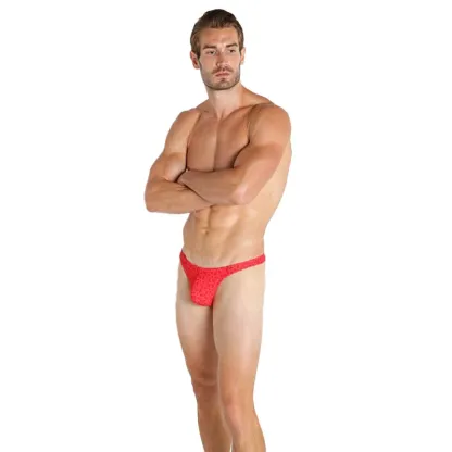 Wholesale Hot Sexy Men Underwear Men Fancy Underwear Brave Person Men Breathable Soft Underwear Thongs-RANBAO