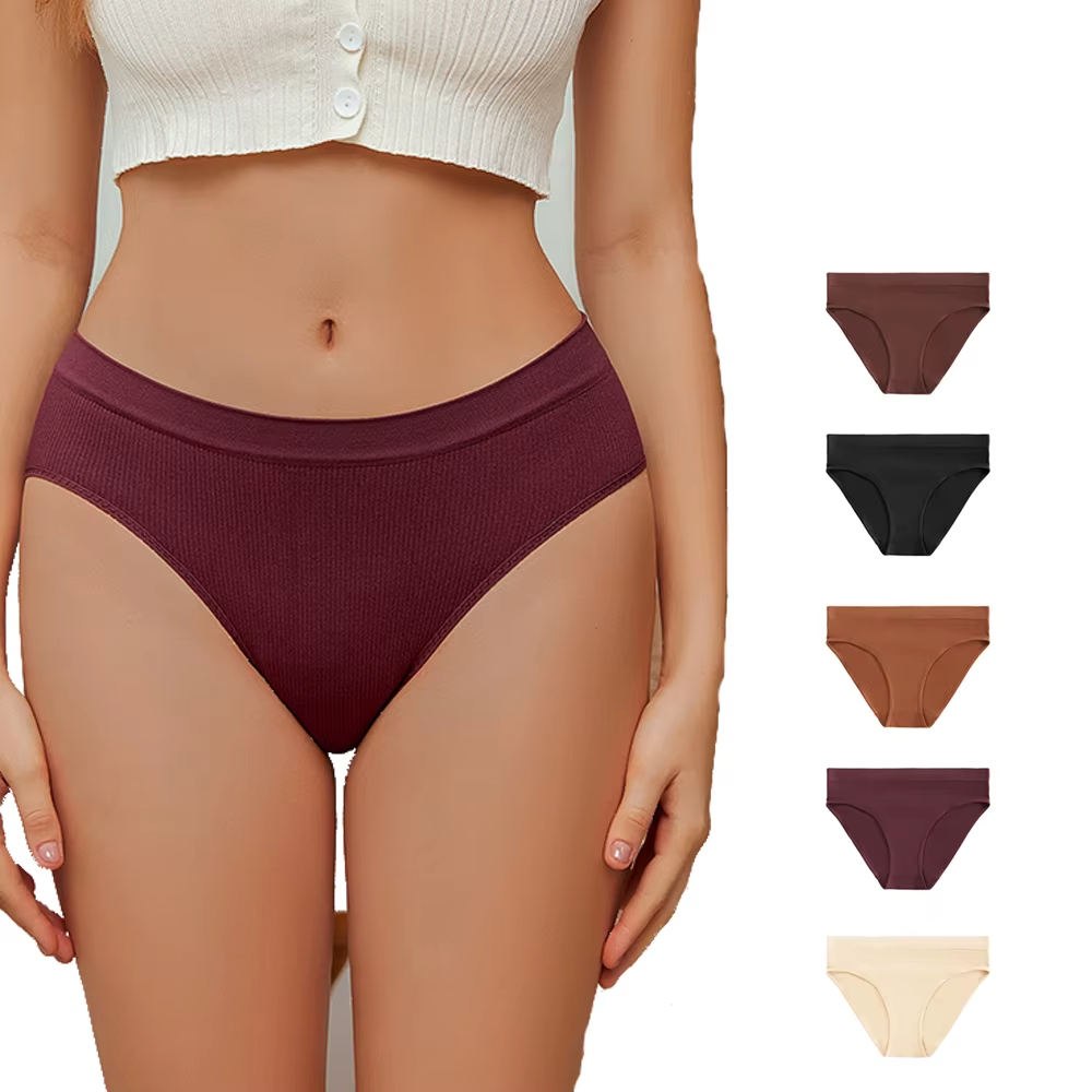  Briefs Menstruelle Hipster Ladies Cotton Basic Cheeky Sexy Panties Shorts Woman Sports Underwear