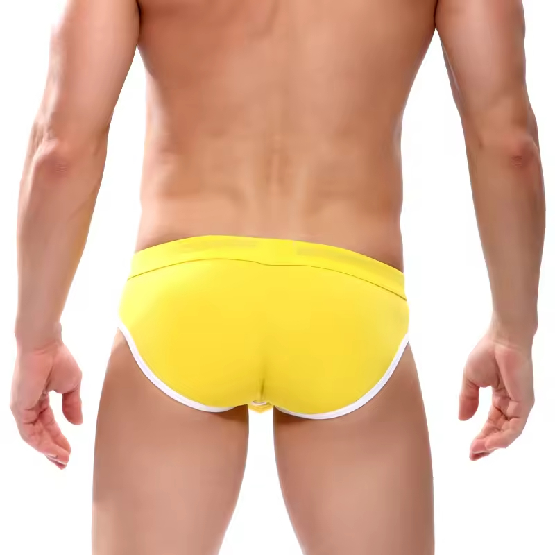 Men's Breathable Micro Thong Swim Underwear Sexy Lingerie Male for Gay G-String Thongs Seamless Cotton Men's Briefs Thongs