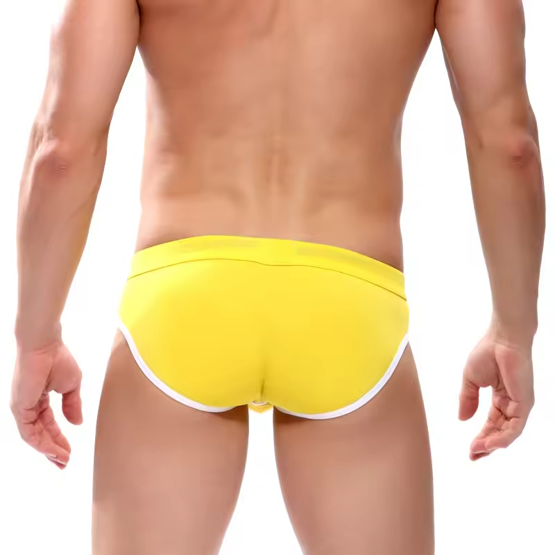 Men's Breathable Micro Thong Swim Underwear Sexy Lingerie Male for Gay G-String Thongs Seamless Cotton Men's Briefs Thongs