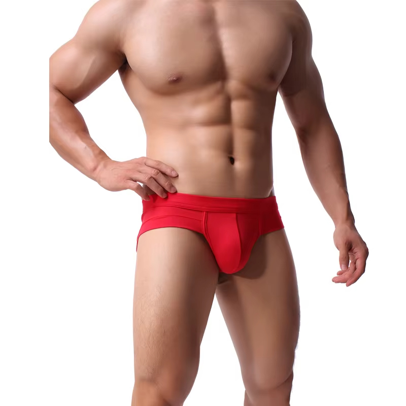 Floral Cotton Men'S Underwear Briefs Breathable and Cool Summer New Shorts Men's Briefs Thong