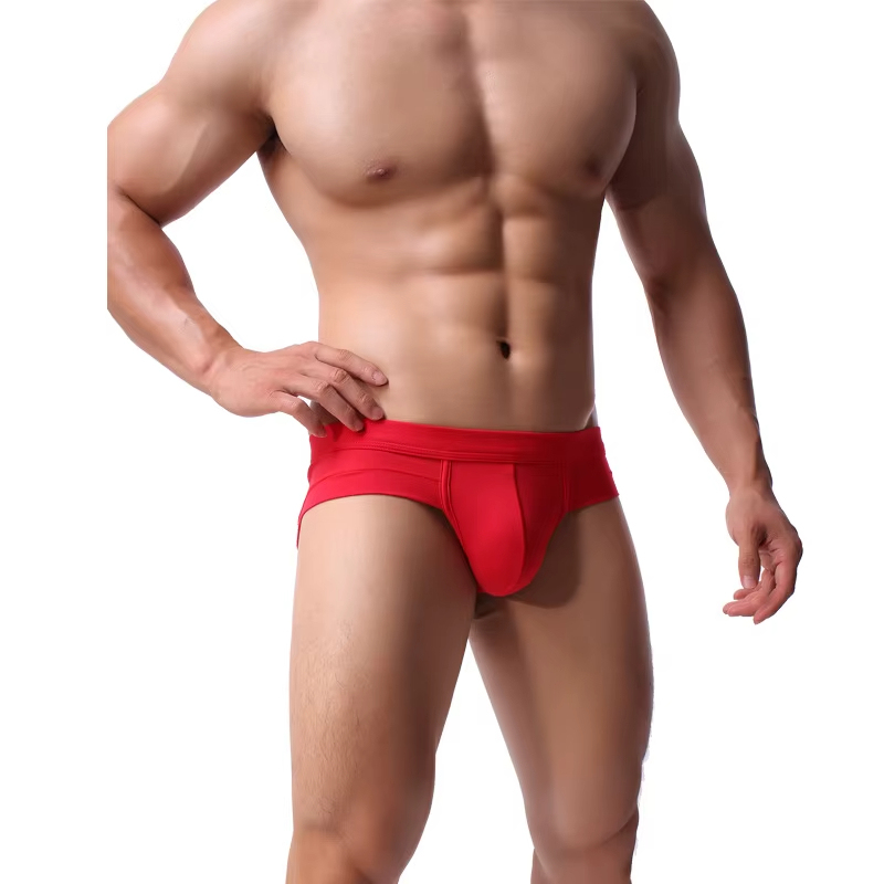 Floral Cotton Men'S Underwear Briefs Breathable and Cool Summer New Shorts Men's Briefs Thong