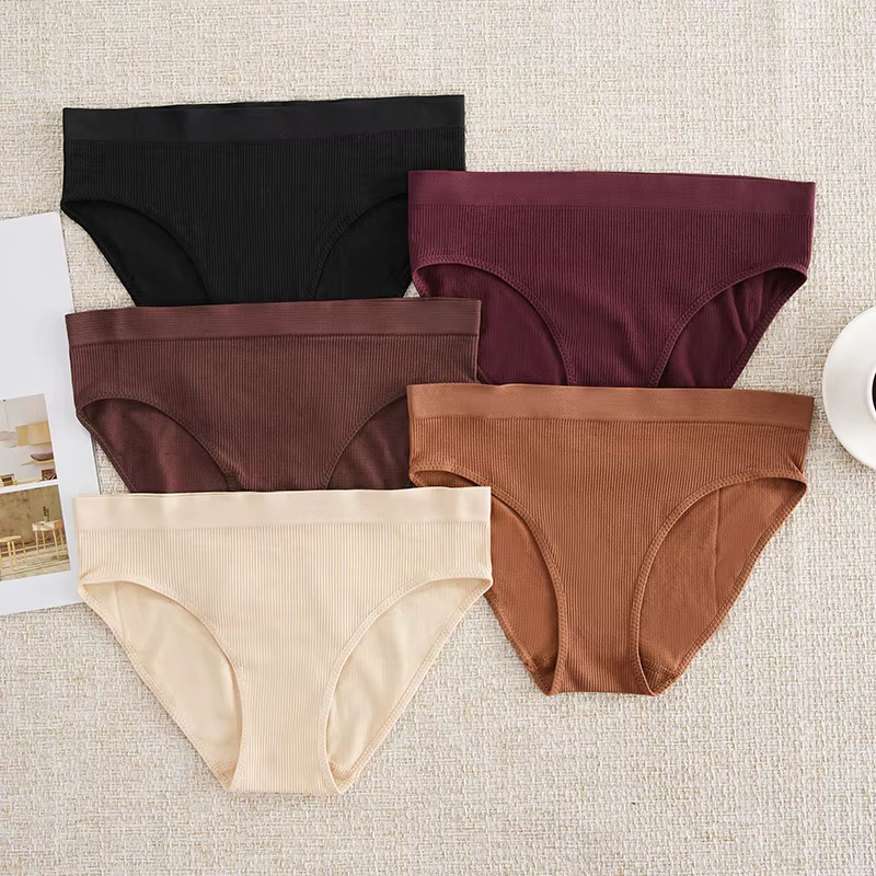 Briefs Menstruelle Hipster Ladies Cotton Basic Cheeky Sexy Panties Shorts Woman Sports Underwear