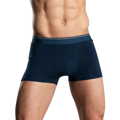 High Quality Mens Underwear Custom Low MOQ Men's Boxers Adult Cotton Solid Color Trunks Male Breathable Soft Underpants