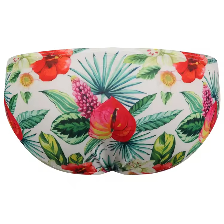 Custom Sexy Men's Thong Bikini Briefs Comfortable Low Rise Stretch Fit Boxers Breathable Wholesale Available for Mature Young