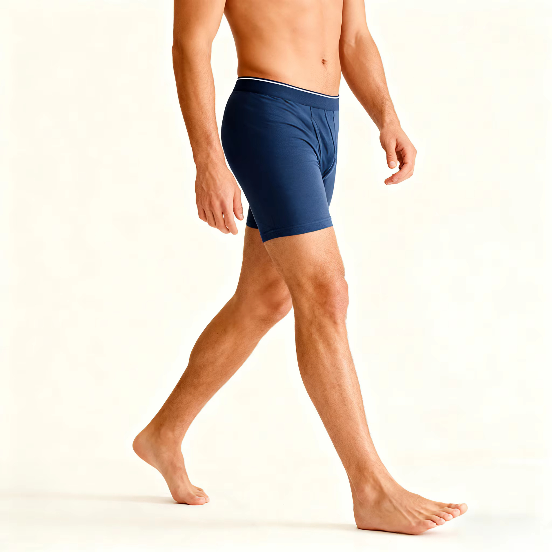 Cotton Made Men's Underwear Breathable Gym Running Underwear Soft Cotton Long Leg Shorts High-Quality Cotton Boxer Shorts 5XL