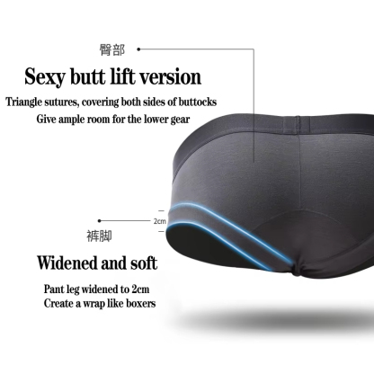 Wholesale Modal Underpants Man Solid Briefs Sexy Thongs Breathable Mens C String for Men Thongs