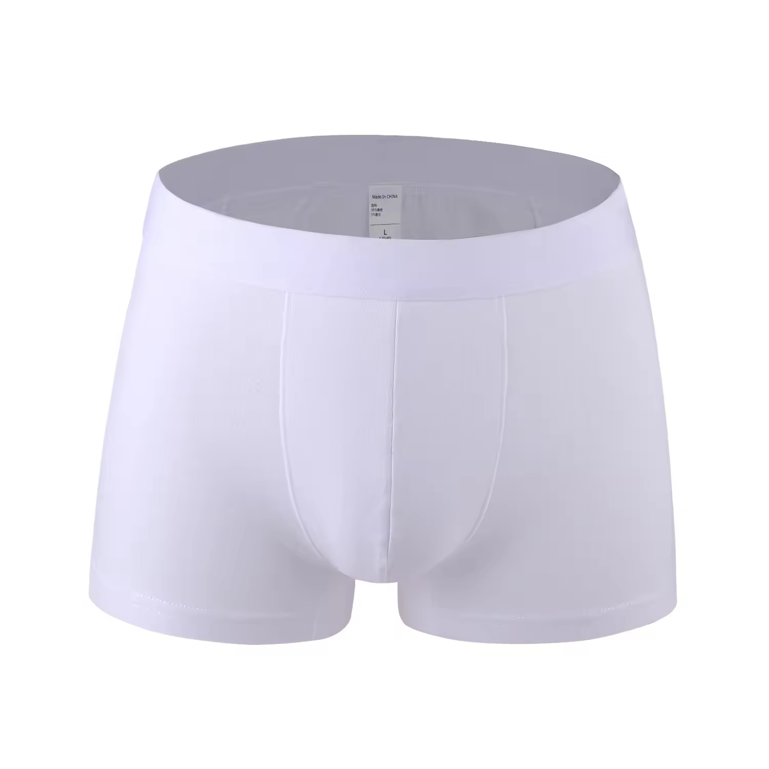 High Quality Mens Underwear Custom Low MOQ Men's Boxers Adult Cotton Solid Color Trunks Male Breathable Soft Underpants