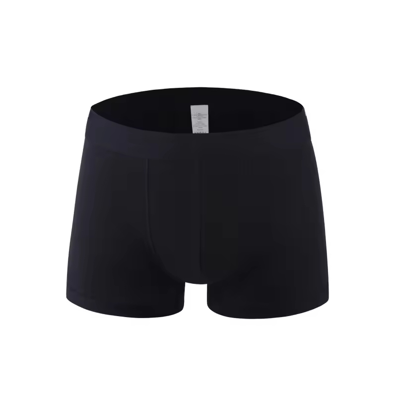 High Quality Mens Underwear Custom Low MOQ Men's Boxers Adult Cotton Solid Color Trunks Male Breathable Soft Underpants