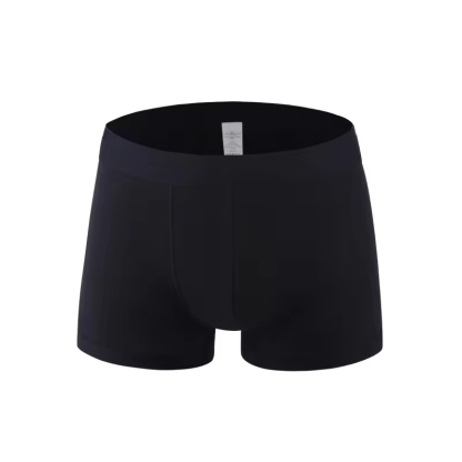 High Quality Mens Underwear Custom Low MOQ Men's Boxers Adult Cotton Solid Color Trunks Male Breathable Soft Underpants