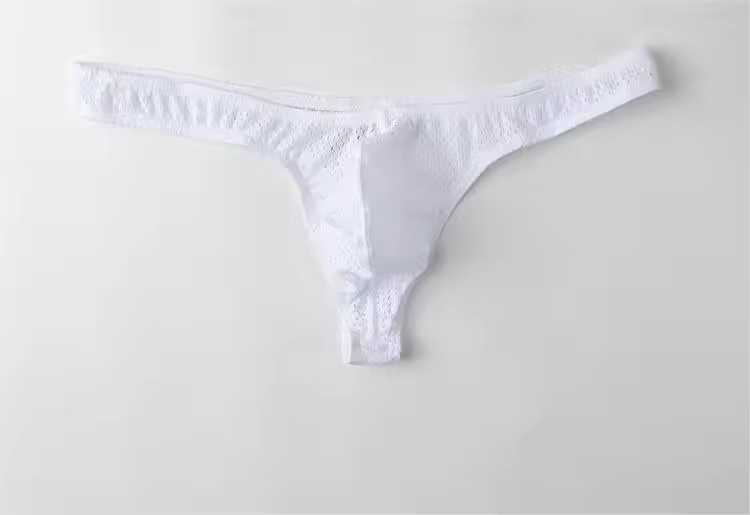 Summer Hot Men's Underwear T Back G String Briefs Sexy Breathable Thong Jockstrap Men Beach Swimming Thong