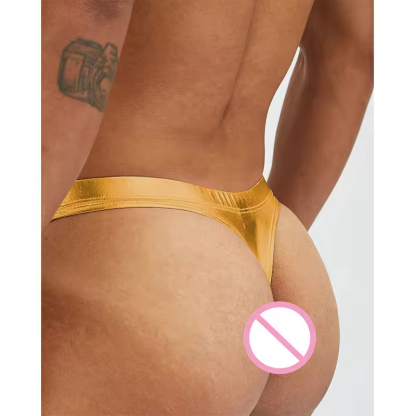 Luxury Quality Men's Micro Swimwear Bikini Thong Extra Small Lightweight Swim Fabric Pouch Lining Scoop Sexy Brief