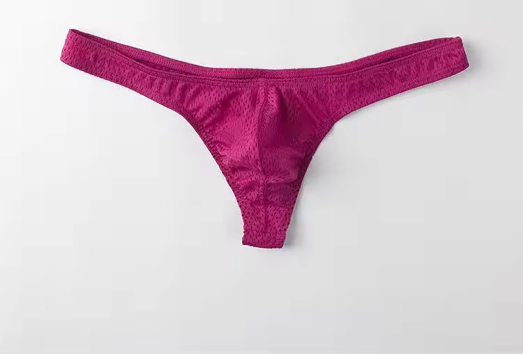 Summer Hot Men's Underwear T Back G String Briefs Sexy Breathable Thong Jockstrap Men Beach Swimming Thong