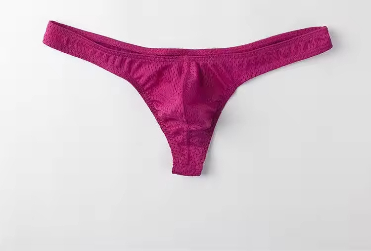 Summer Hot Men's Underwear T Back G String Briefs Sexy Breathable Thong Jockstrap Men Beach Swimming Thong