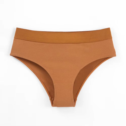 Custom Women's XL Cotton Thong Sexy Seamless Low-Rise Low-Waist Briefs Solid Color Thin Knitted Plus Size Panties