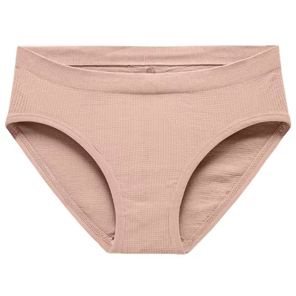 Women Panties Underwear Solid Color Briefs Female Underpants Sexy Lingerie