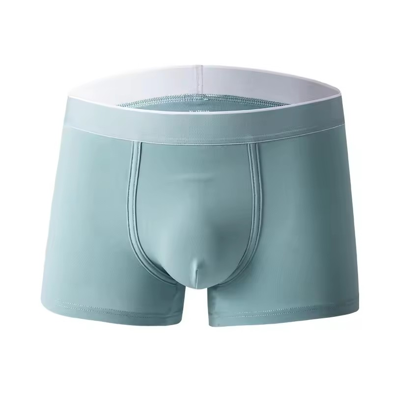 Custom Logo Underwear for Man Classical Cotton Basics Boxer Briefs